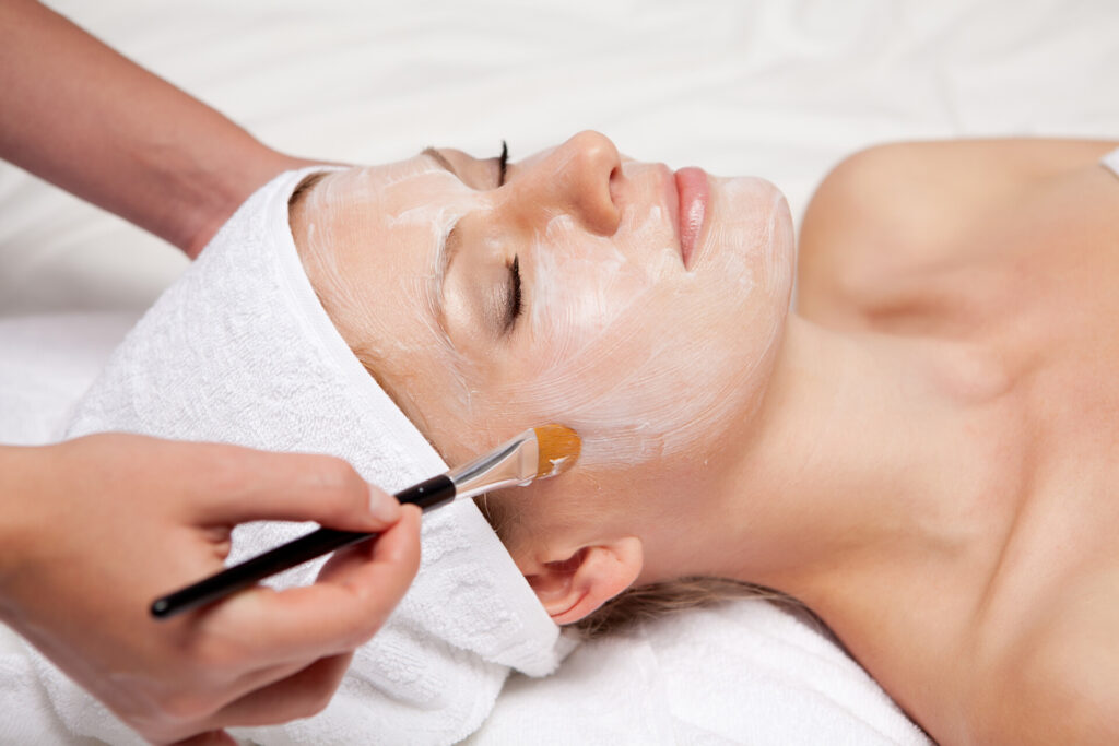 hudpleiebehandling maske 2